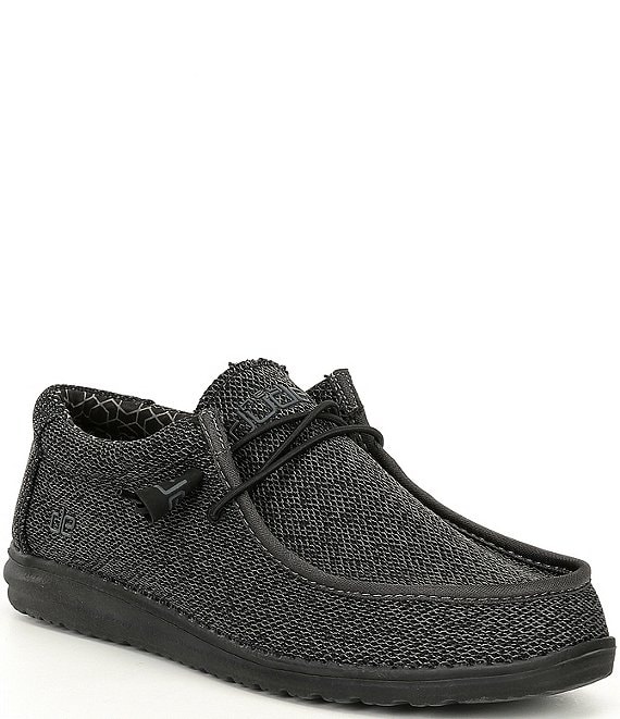 Hey Dude Shoes - Wally Stretch - Total Black