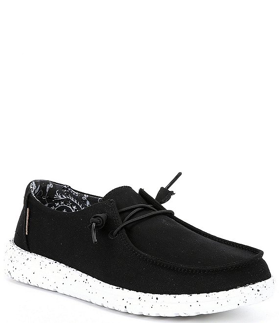 Color:Black Odyssey - Image 1 - Women's Wendy Canvas Washable Slip-Ons