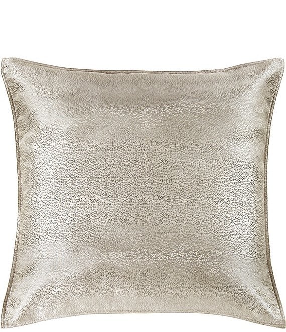 HiEnd Accents Marilyn Modern Bubble Metallic Euro Sham