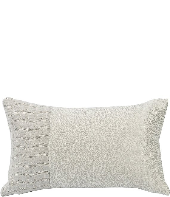 HiEnd Accents Wilshire Natural Embroidered Pillow