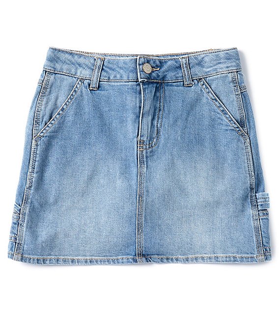 Blue jean skirt dillards best sale