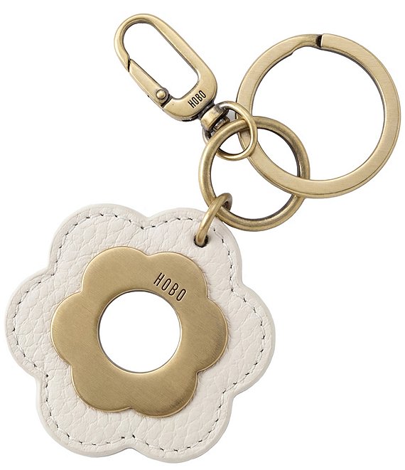HOBO Daisy Leather Keychain