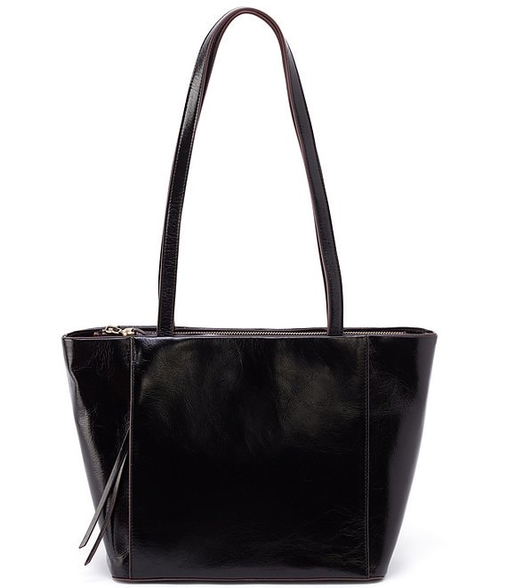 Color:Black - Image 1 - Haven Leather Tote
