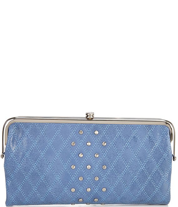 HOBO Lauren Azure Studded Clutch Wallet