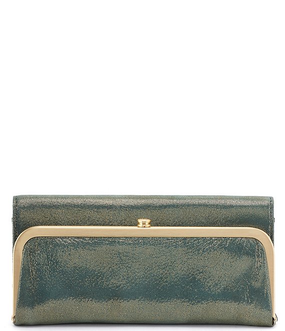 HOBO Rachel Metallic Frame Wallet Dillard s