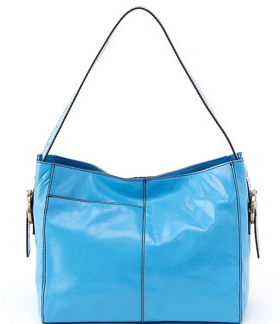 Color:Tranquil Blue - Image 1 - Render Leather Shoulder Bag