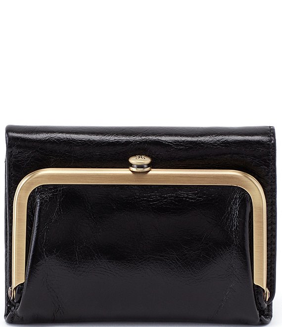 HOBO Velvet Hide Collection Robin Leather Compact Wallet | Dillard's