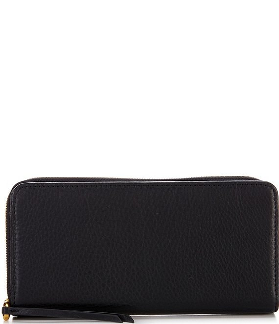 Color:Black - Image 1 - Waltz Leather Continental Wallet