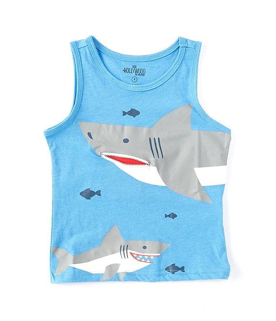 Hollywood Little Boys 4-7 Sharks Tank Top