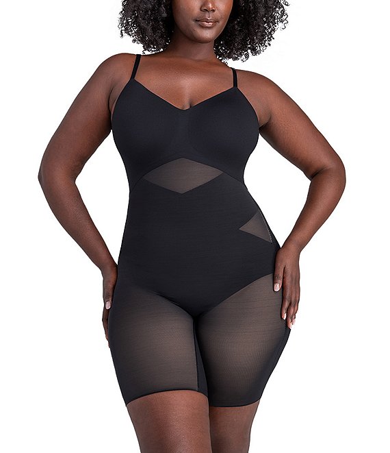 Shape Black Body Print Bodysuit, Shape