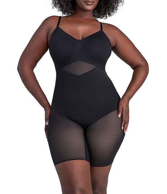 Honeylove Plus Size Low-Back Bodysuit