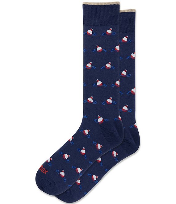 Hot Sox Fishing Buoy Crew Socks