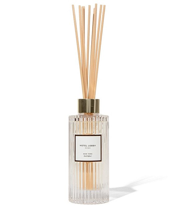Hotel Lobby Candle New York Reed Diffuser