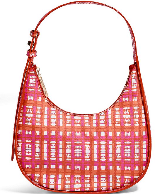 House of Want How We Are Glorious Plaid Vegan Leather Shoulder Bag