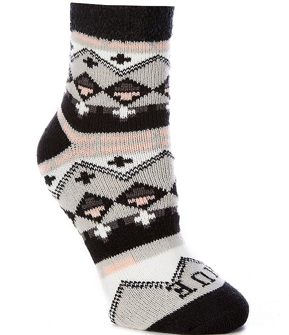 HUE Feather Lined Cozy Socks