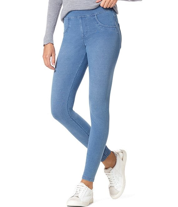 Color:Classic Light Wash - Image 1 - Game Changing Denim High Rise Jeggings