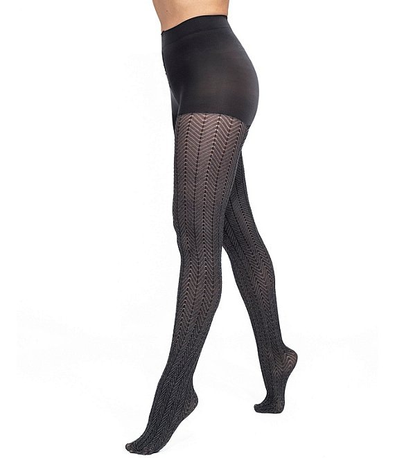 HUE Sheer Tights with Control Top
