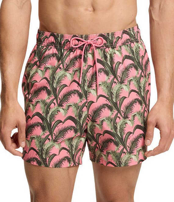 Hugo Boss 4.72#double; Inseam Allover Printed Pike Swim Trunks