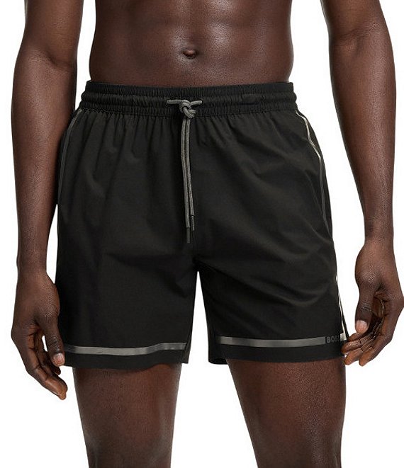 Hugo Boss 5.91#double; Inseam Vital Swim Trunks