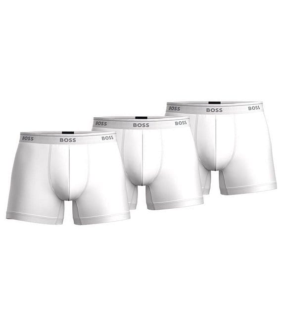 BOSS Brief 3P CO/EL Slips Homme Lot De 3 - Assorted Pre-pack999 - Taille XL