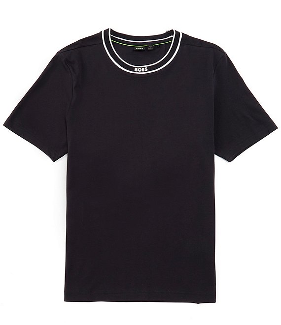 Hugo Boss BOSS Collar Logo Short Sleeve T Shirt Dillard s