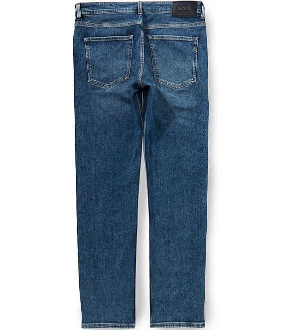 800952 HUGO BOSS DELAWARE SLIM FIT スリム Hugo Boss BOSS Delaware Slim Fit Denim Jeans | Dillard's