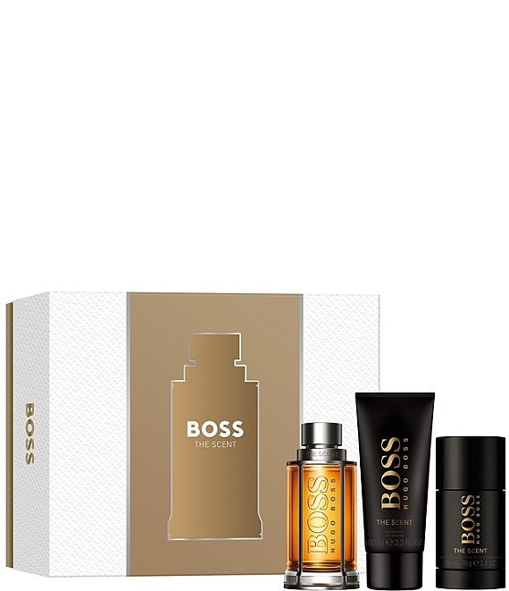 6 DAYS TILL CHRISTMAS! Give your man the gift of luxury with this perfume gift  set by luxury fashion house brand, Hugo Boss. See in-store for more range  in men's... - TappooCity -