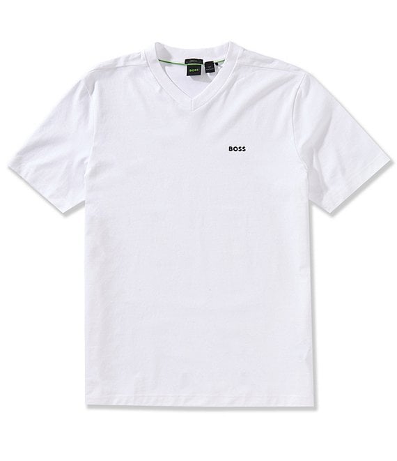 Hugo Boss BOSS Short Sleeve V-Neck T-Shirt | Dillard's