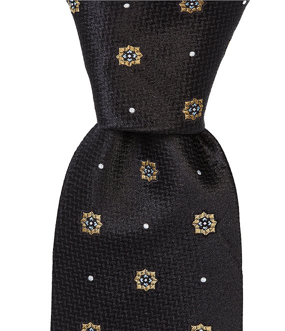 Hugo Boss Jacquard Traditional Silk Tie