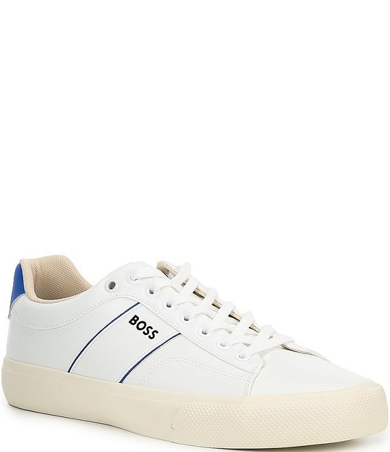 Boss white sneakers orders