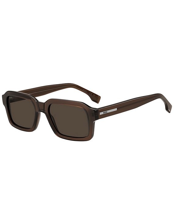 Hugo Boss Men's BOSS1984 54mm Rectangle Sunglasses