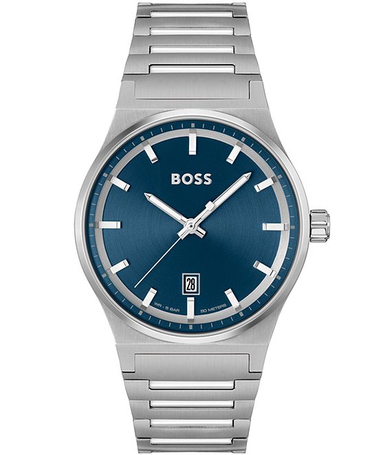 Hugo silver sales bracelet watch