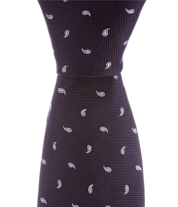 Hugo Boss Micro Pattern Jacquard 2.95#double; Silk Tie