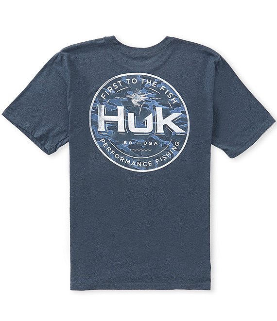 Huk Marlin Circle Performance Short Sleeve T-Shirt