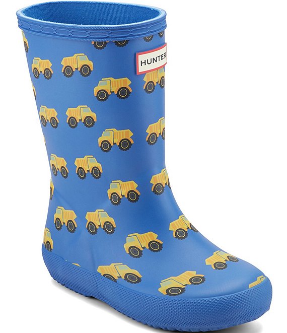 Hunter Boy's First Classic Waterproof Rain Boots (Youth)