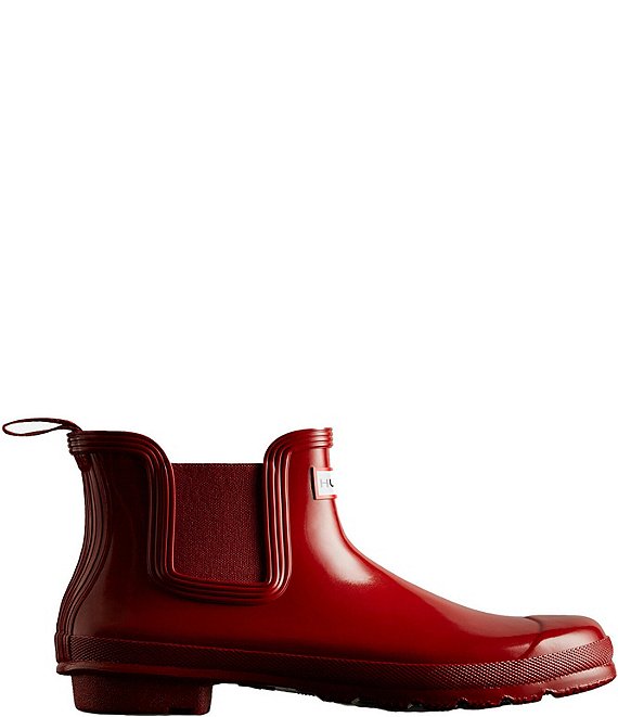 Hunter Original Chelsea Gloss Rain Booties | Dillard's