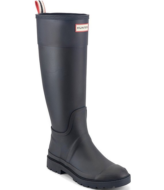Hunter Women's Nissa Waterproof Tall Rubber Rain Boots
