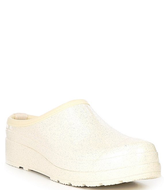 Color:Shaded White - Image 1 - Women's Play Starcloud Glitter Waterproof Clogs