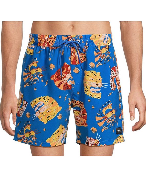 Hurley Cannonball 17#double; Inseam Swim Trunks, Kingdom - Image 1