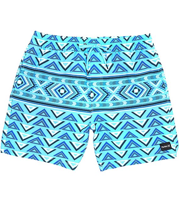 Hurley Cannonball Blue Dream 17 Outseam Volley Shorts Dillard S