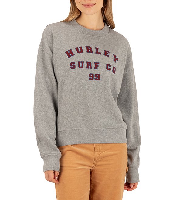 Hurley Letterman Crew Neck Pullover