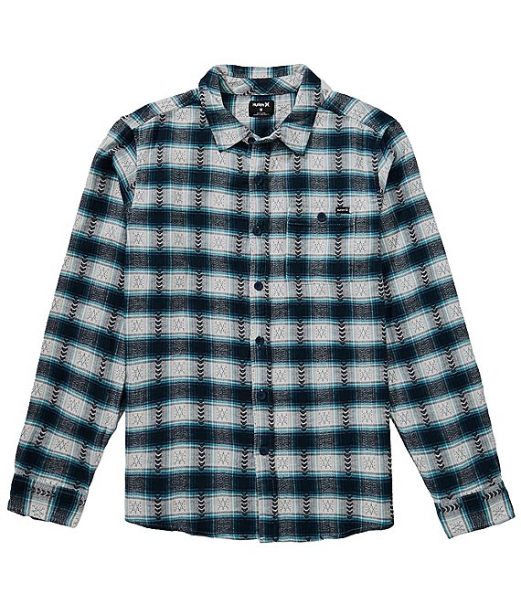 Hurley Portland Long Sleeve Armored Flannel Shirt