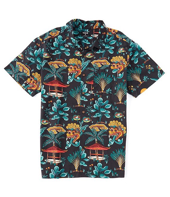 Hurley Rincon Short-Sleeve Printed Woven Shirt | Dillard's