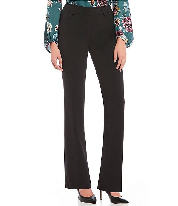 High-waist Dress Pants - Black - Ladies