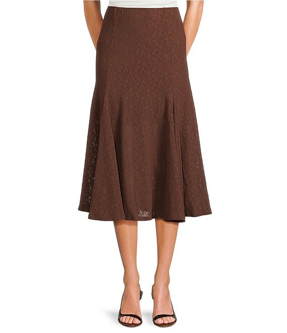 I.N. San Francisco Midi Godets Skirt