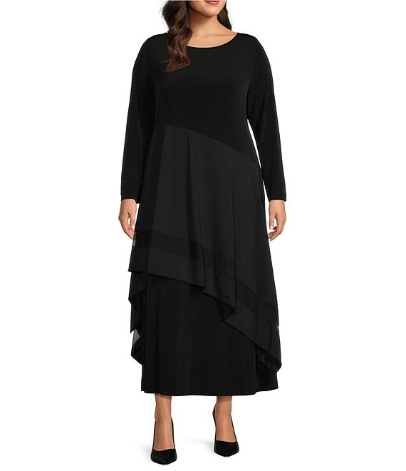 Contrast Hem Layered Knit Contrast Hem Layered Knit