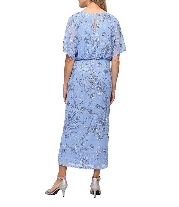 bec and bridge seraphine lace up midi dress ViX Firenze Seraphine Dress - Blue
