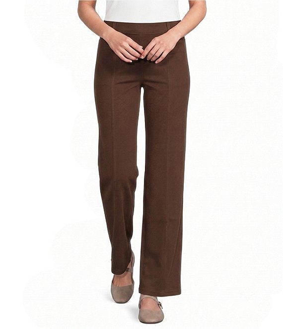 Intro Petite Size Dallas Straight Leg Pull-On Pants