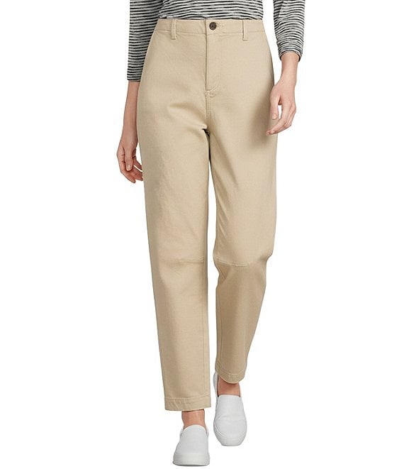 Intro Petite Size Sidney Crop Barrel Leg Pants