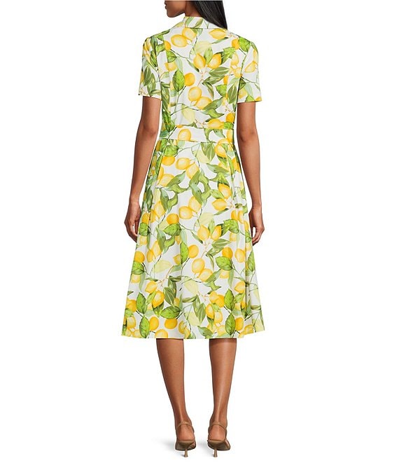 lemon dress short Twirl Dress in Lemon